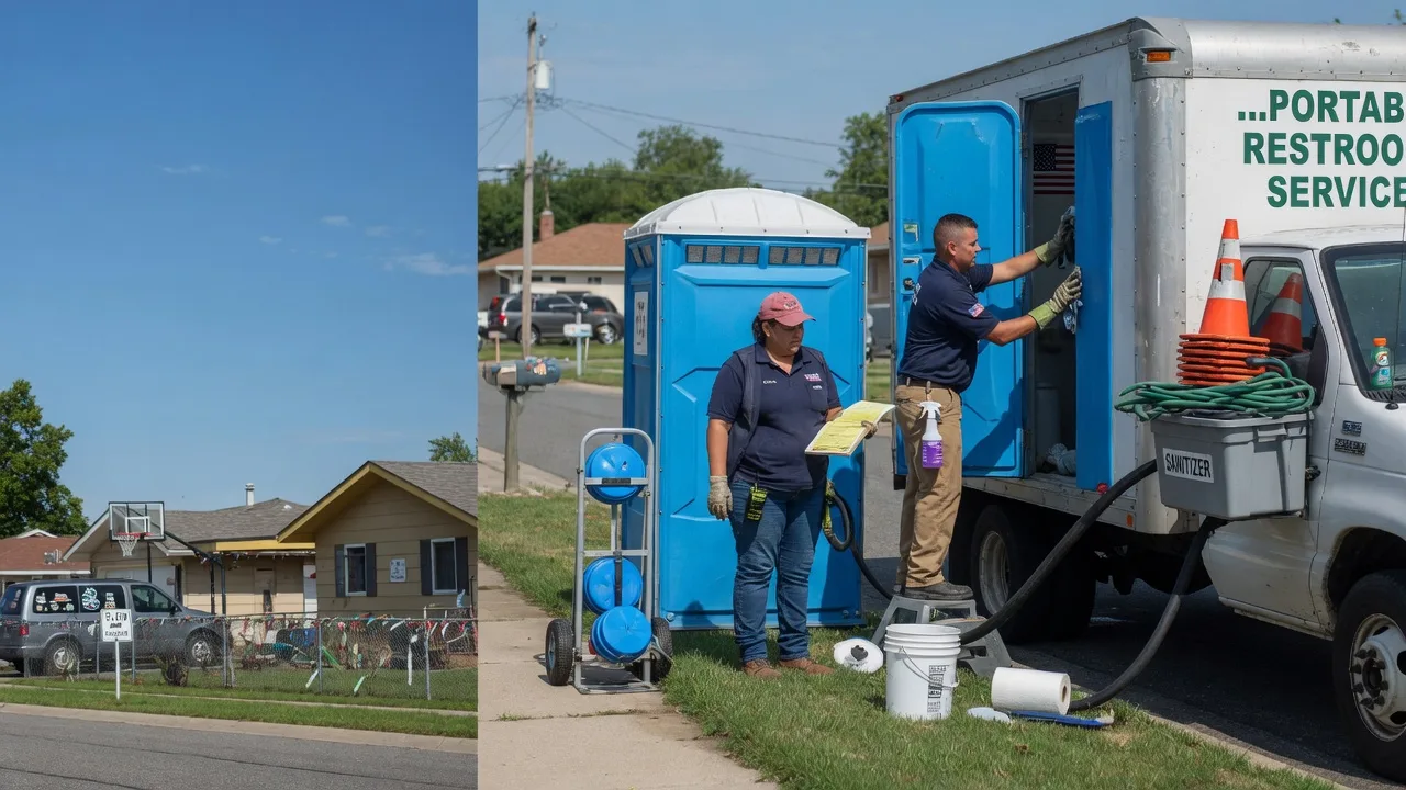 Portable Toilet Rental in Olpe, KS near me